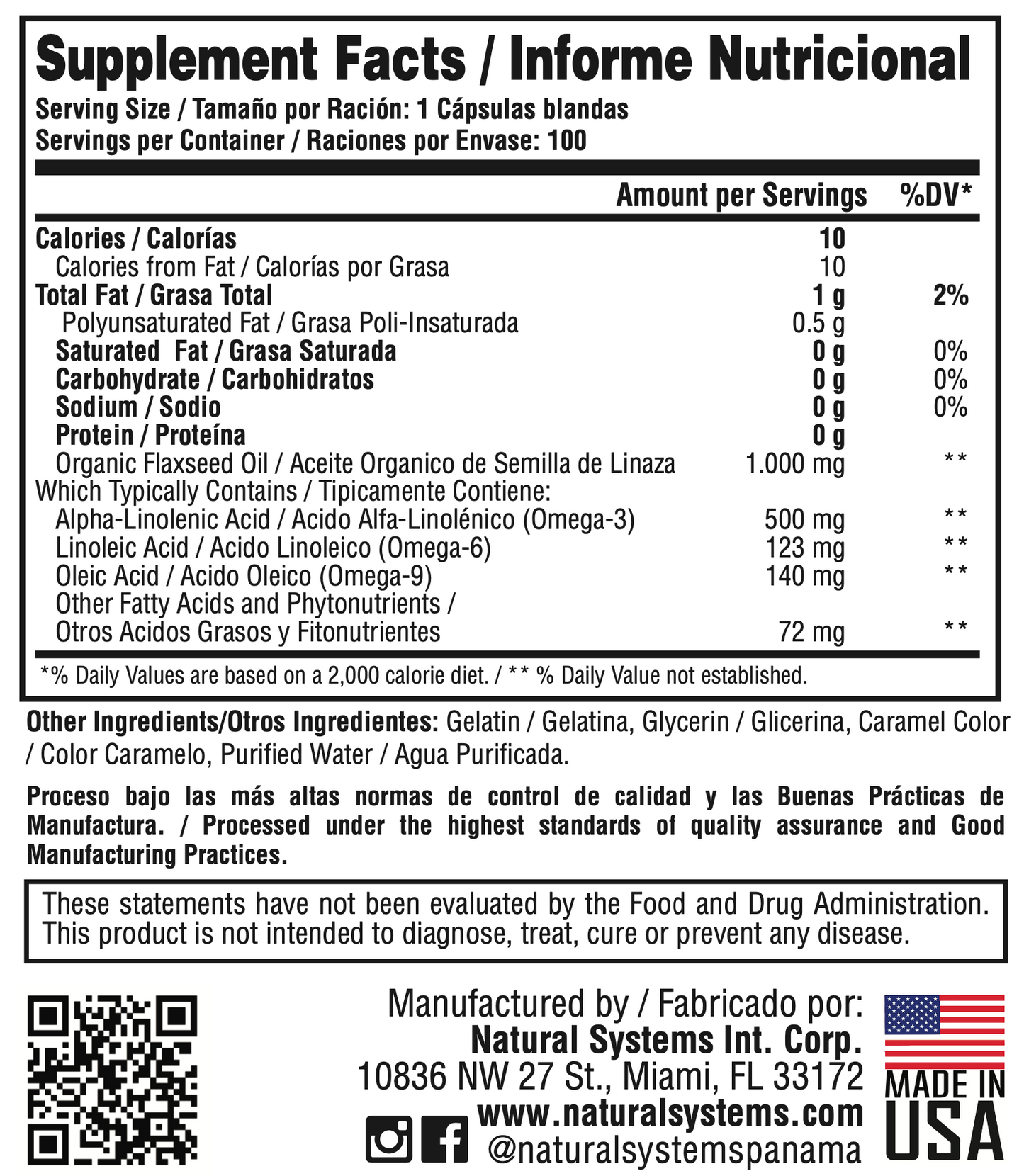 Omega 369 - 100 Softgels